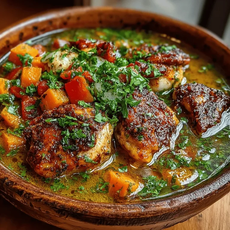 As the seasons shift and the air turns crisp, there’s nothing quite like a warm, hearty meal to bring comfort to our souls. Enter the comforting chicken and sweet potato stew—an aromatic dish that promises to envelop you in warmth and satisfaction. This recipe is not just a culinary delight; it’s a nostalgic embrace that evokes memories of family gatherings and cozy dinners by the fireplace.