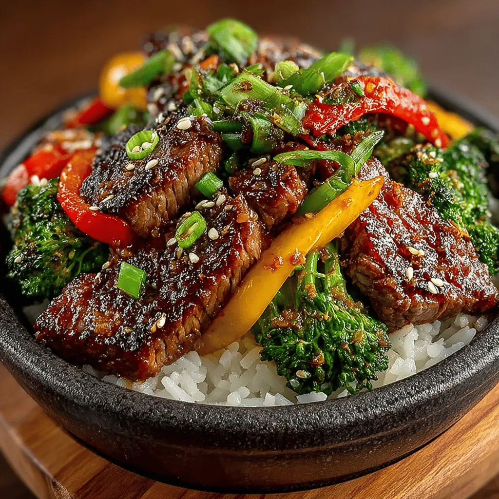 When it comes to weeknight dinners that deliver both flavor and nutrition, Zesty Beef & Broccoli Bliss stands out as a captivating choice. This dish is a vibrant amalgamation of tender beef, crisp broccoli, and a zesty sauce that dances on the palate. The balance of savory and slightly tangy flavors, complemented by the bright greens of broccoli, creates a visually appealing meal that is as delightful to look at as it is to eat. For families and busy individuals alike, this dish offers a satisfying solution to the nightly dilemma of what to cook—promising both health benefits and culinary enjoyment without demanding hours of preparation.