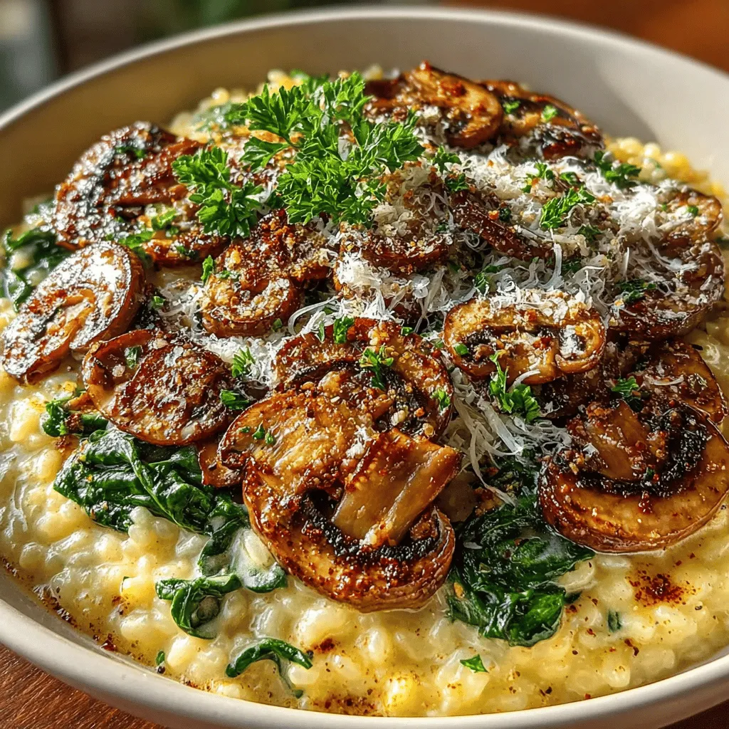 Mushrooms are the stars of this dish, bringing depth and umami flavors that elevate the entire risotto. To achieve the best taste and texture, follow these tips for cooking mushrooms properly: