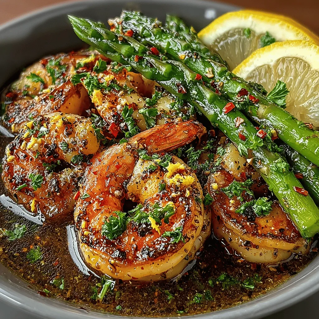 If you’re looking for a dish that embodies the essence of freshness and vibrant flavors, then Zesty Lemon Garlic Shrimp & Asparagus Delight is the perfect recipe to add to your culinary repertoire. This dish brings together succulent shrimp, tender asparagus, and a zesty lemon-garlic sauce that harmonizes beautifully on the palate. It’s not just a meal; it’s an experience that elevates your dining table, whether you’re cooking for a family weeknight dinner or entertaining guests on a special occasion.