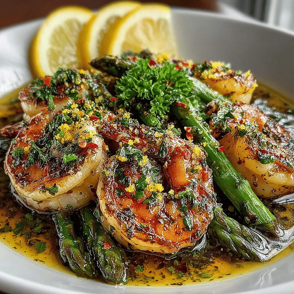 If you’re looking for a dish that embodies the essence of freshness and vibrant flavors, then Zesty Lemon Garlic Shrimp & Asparagus Delight is the perfect recipe to add to your culinary repertoire. This dish brings together succulent shrimp, tender asparagus, and a zesty lemon-garlic sauce that harmonizes beautifully on the palate. It’s not just a meal; it’s an experience that elevates your dining table, whether you’re cooking for a family weeknight dinner or entertaining guests on a special occasion.