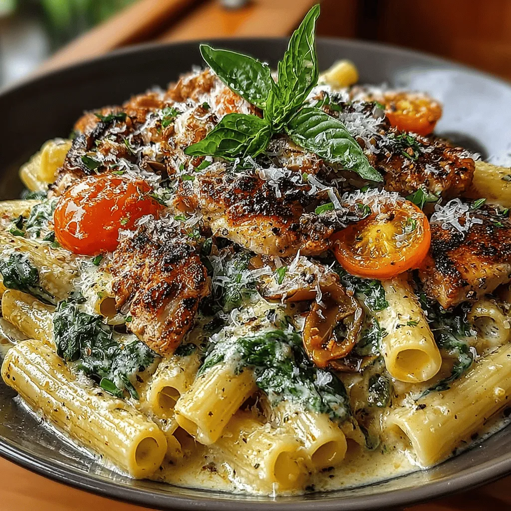 Creamy Chicken and Spinach Skillet Pasta is a dish that embodies comfort and satisfaction, making it a staple at dinner tables across the globe. This one-pan meal combines tender chicken, vibrant spinach, and al dente pasta smothered in a luscious creamy sauce, creating a symphony of flavors that appeals to both adults and children alike. Whether it's a cozy family dinner or a quick weeknight meal, this recipe promises to deliver both flavor and convenience, ensuring that every bite is as delightful as the last.