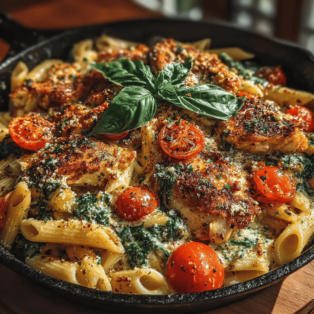 In the hustle and bustle of modern life, finding time to prepare a nourishing meal can often feel like a daunting task. This is where the concept of easy weeknight dinners comes into play, providing a much-needed solution for busy families and individuals alike. Among the myriad of recipes suitable for quick preparation, the Creamy Chicken and Spinach Pasta Skillet stands out as a delightful and comforting option. This dish combines tender chicken, vibrant spinach, and a rich, creamy sauce enveloping pasta, all cooked in a single pan. It's the epitome of convenience without compromising on flavor, making it an ideal choice for any weeknight dinner.