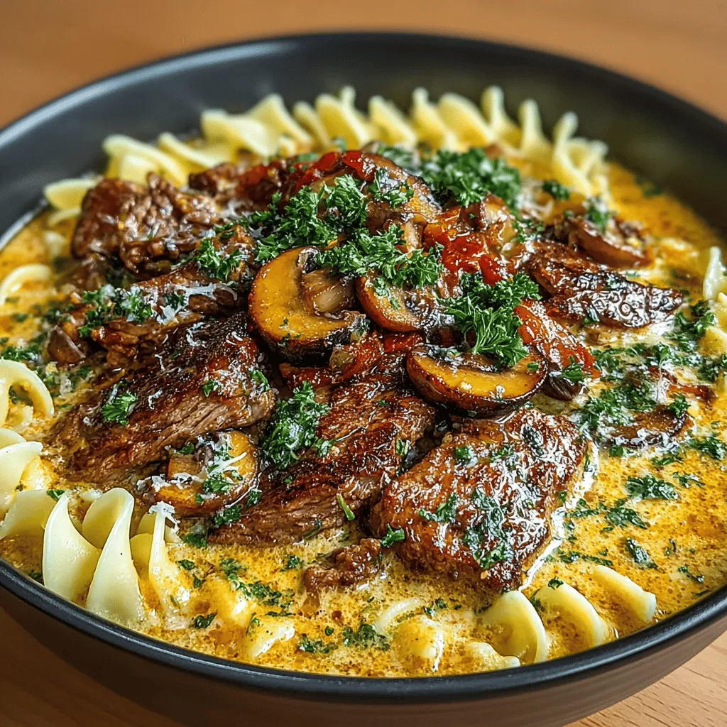 Beef Stroganoff traces its roots back to 19th-century Russia, where it was named after the wealthy Stroganov family. The dish's original preparation involved sautéed beef seasoned with mustard and served with a delicate sauce. Over the years, this simple dish evolved, adapting to various culinary traditions and incorporating local ingredients, which helped it gain popularity in numerous cuisines around the world. From the United States to Europe and beyond, Beef Stroganoff has become a staple in many households, embodying the essence of comfort food.