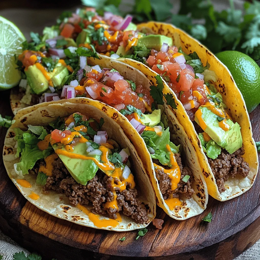 In the vast landscape of comfort food, few dishes resonate as deeply as tacos. With their origins rooted in Mexican culture, tacos have transcended borders and become a beloved staple in various cuisines worldwide. Among the myriad of taco recipes, Zesty Beef Tacos with Fresh Salsa stands out for its vibrant flavors and satisfying texture. This dish marries the rich, savory essence of spiced ground beef with the refreshing crunch of homemade salsa, creating a meal that is both comforting and invigorating.