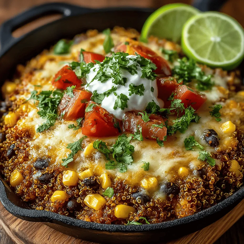 If you’re on the hunt for a dish that is not only satisfying but also packed with nutrition, look no further than the Cheesy Mexican Quinoa & Black Bean Delight. This vibrant recipe brings together the wholesome goodness of quinoa and black beans, creating a delicious meal that is as pleasing to the palate as it is to the eye. Whether you’re preparing a quick weeknight dinner, meal prepping for the week, or hosting a gathering, this dish is sure to impress with its bold flavors and rich textures.