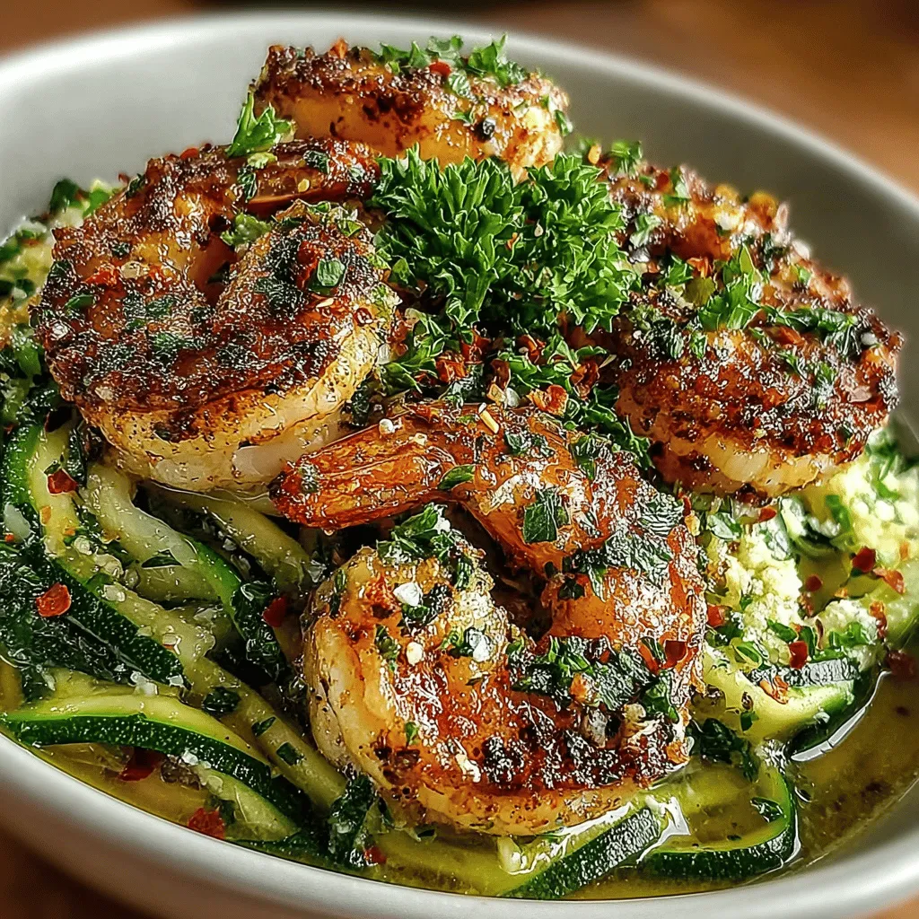 When it comes to quick and delicious meals that are both satisfying and healthy, Zesty Lemon Garlic Shrimp with Zucchini Noodles stands out as a top contender. This dish marries the succulent taste of shrimp with the refreshing crunch of zucchini, creating a vibrant and light meal that is perfect for any occasion. Whether you’re looking to impress guests or simply want to enjoy a nutritious dinner after a busy day, this recipe delivers on all fronts.