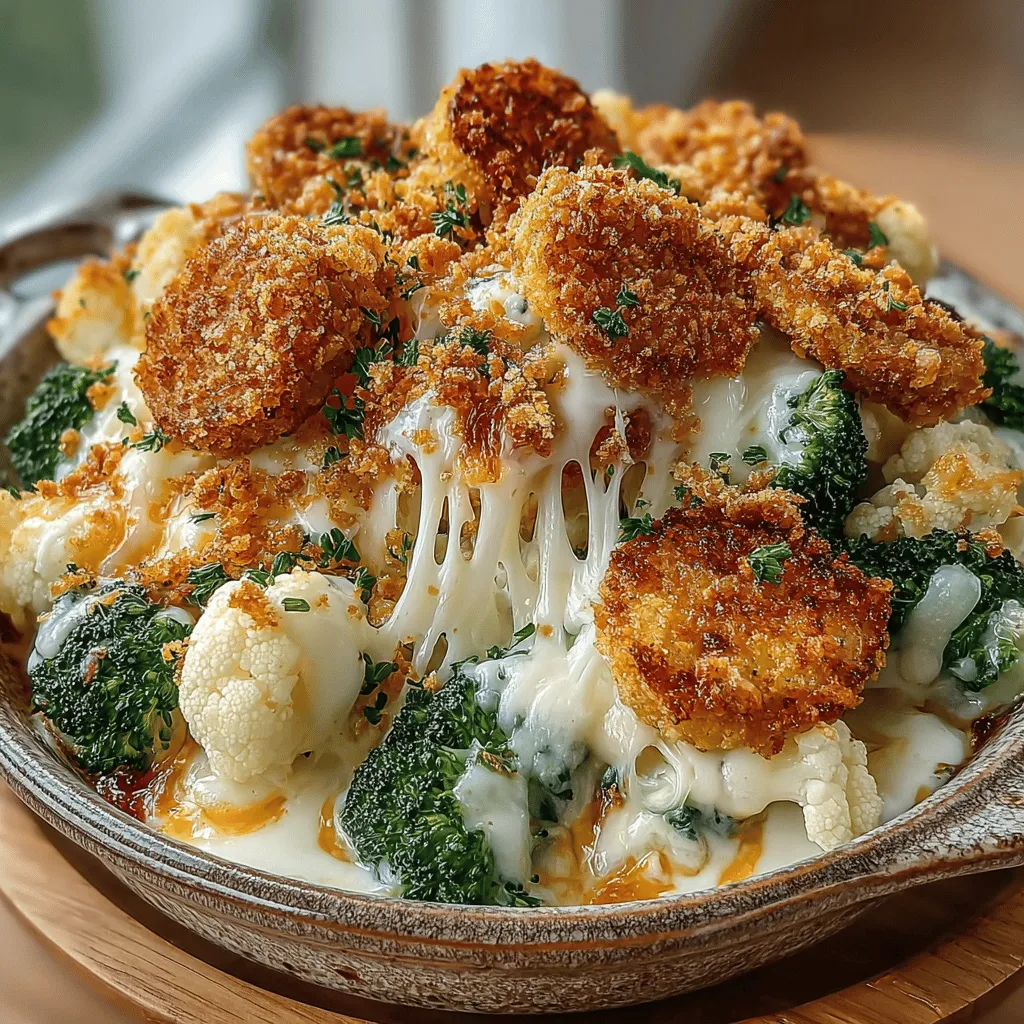 When it comes to family dinners or potluck gatherings, few dishes can rival the warmth and comfort of a casserole. The Cheesy Veggie Delight Casserole stands out as a perfect choice, offering a delightful blend of flavors and textures that appeal to both kids and adults alike. This hearty dish combines fresh vegetables with creamy cheese, creating a harmonious medley that not only satisfies the palate but also nourishes the body. Designed for ease of preparation, this casserole encourages vegetable consumption in a way that feels indulgent rather than obligatory, making it a go-to recipe for busy weeknights or special occasions.
