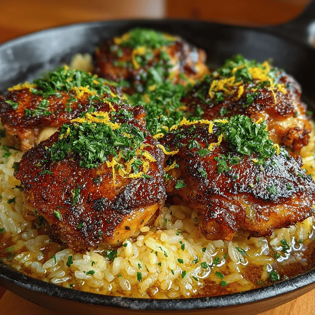 When it comes to weeknight dinners, nothing beats the convenience and satisfaction of a one-pan meal. The Zesty One-Pan Lemon Garlic Chicken and Rice is a captivating dish that combines the bright, tangy notes of fresh lemon with the savory aroma of garlic and the tender juiciness of chicken. This recipe not only promises a burst of flavor in every bite but also offers a hassle-free cooking experience that makes it perfect for busy households.