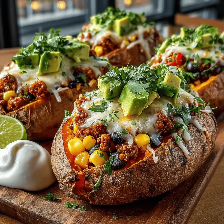In recent years, there has been a noticeable shift in the way people approach comfort food. As health-conscious eating becomes more mainstream, individuals are seeking out recipes that not only satisfy cravings but also nourish the body. Enter taco-stuffed sweet potatoes—a delightful fusion of flavors that reimagines traditional tacos into a wholesome and fulfilling dish. This recipe is not only packed with taste but also offers a nutritious alternative that appeals to a variety of dietary preferences, making it an ideal choice for family dinners or meal prep.