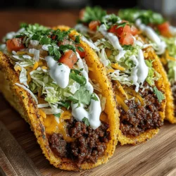 When it comes to comfort food, few dishes can compete with the beloved beef taco. This culinary classic is a staple in many households, celebrated for its harmonious blend of flavors, textures, and colors all elegantly wrapped in a warm tortilla. The Tasty Beef Tacos with Avocado Crema recipe takes this cherished dish to new heights, introducing a creamy, zesty topping that perfectly complements the savory beef filling. Whether you're whipping up a quick weeknight dinner or hosting a casual gathering with friends, these tacos promise to impress and satisfy.